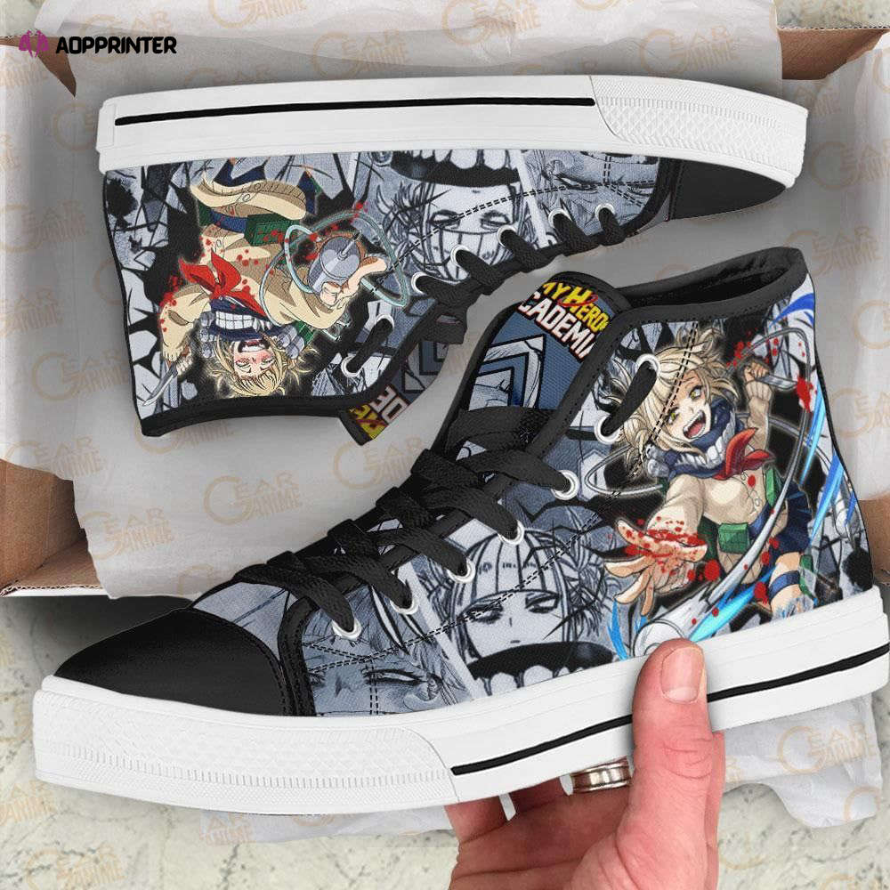 Himiko Toga High Top Shoes Custom My Hero Academia Anime For Fans