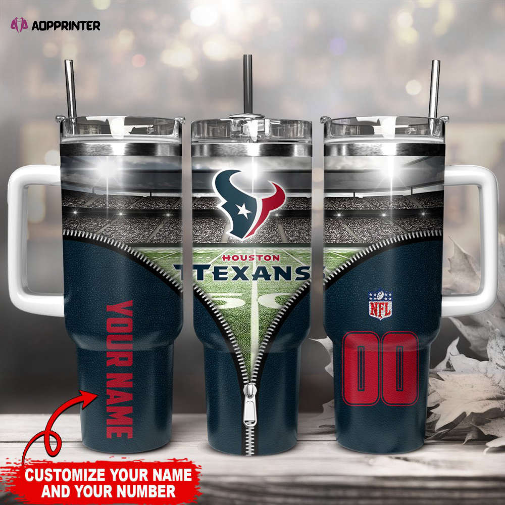 Houston Texans NFL 40oz Stanley Tumbler Gift for Fans