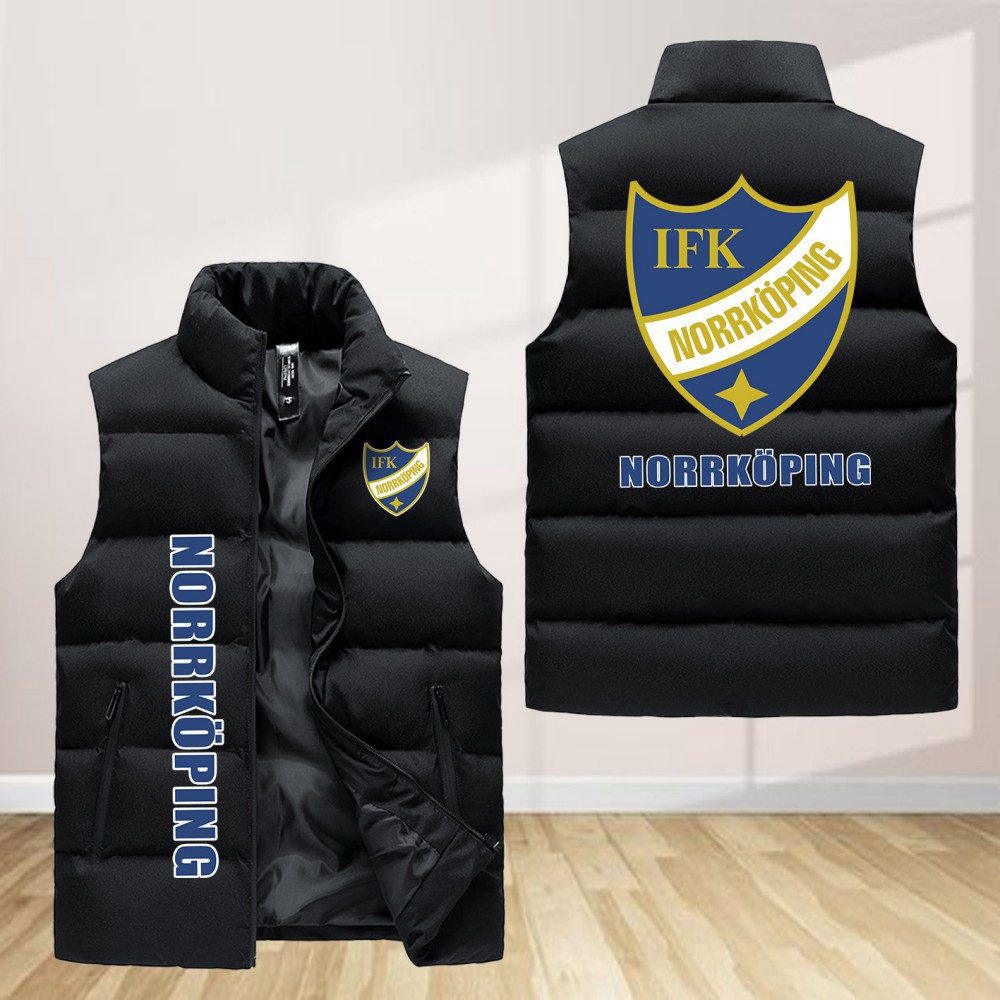 Ifk Norrkoping Sleeveless Puffer Jacket Custom For Fans Gifts