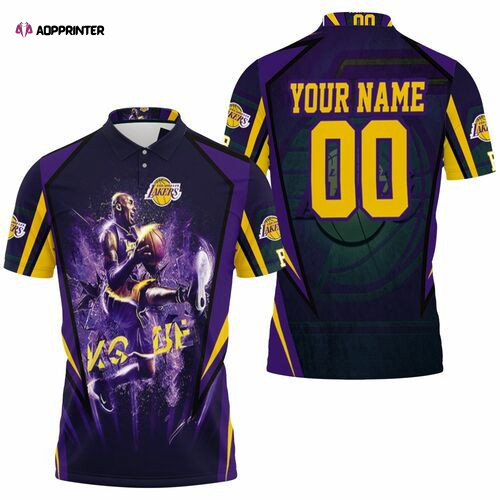 In Memories Kobe Bryant Los Angeles Lakers Personalized 3D Gift for Fans Polo Shirt