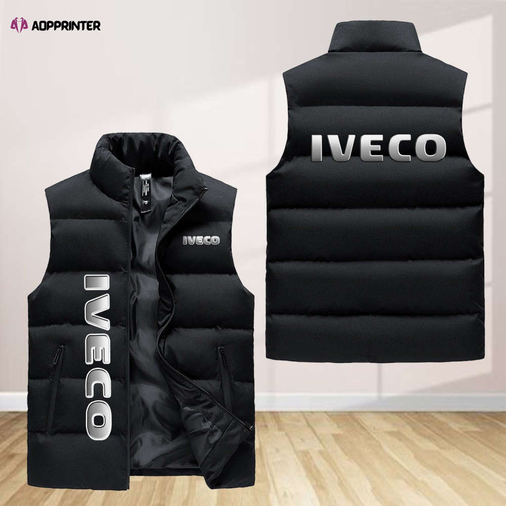 Iveco Sleeveless Puffer Jacket Custom For Fans Gifts