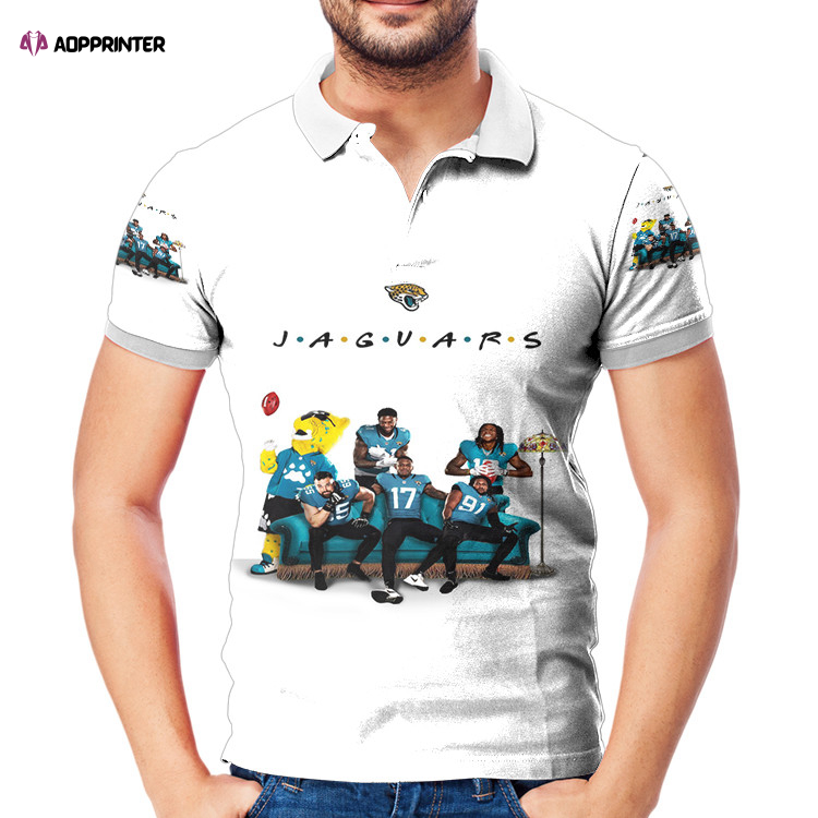 Jacksonville Jaguars Team 3D All Over Print Polo Shirt