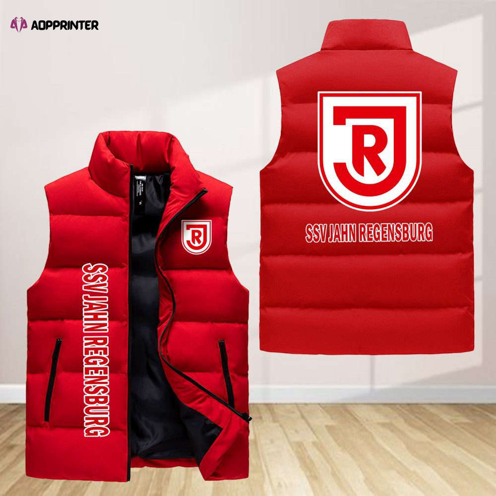 Jahn Regensburg Sleeveless Puffer Jacket Custom For Fans Gifts