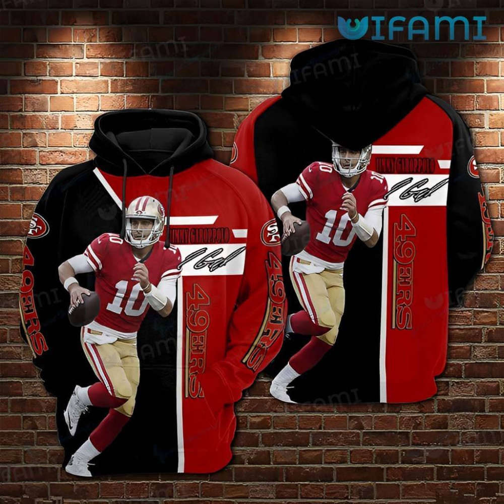 Jimmy Garoppolo Hoodie 3D The Curse Has Been Lifted San Francisco 49ers Gift Personalized Gifts Family