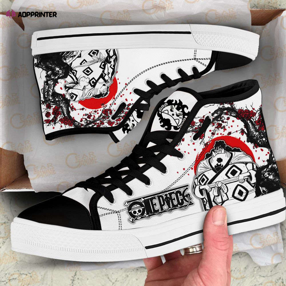 Doflamingo High Top Shoes Japan Style For Fans One Piece Anime