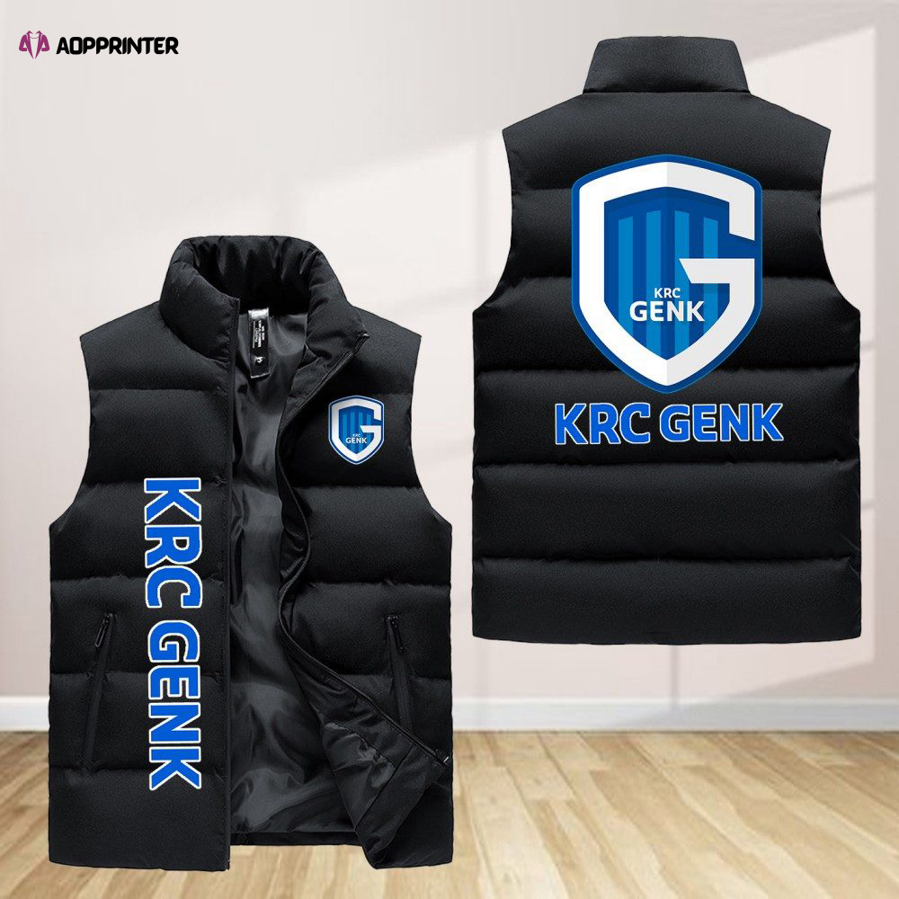 K.R.C. Genk Sleeveless Puffer Jacket Custom For Fans Gifts