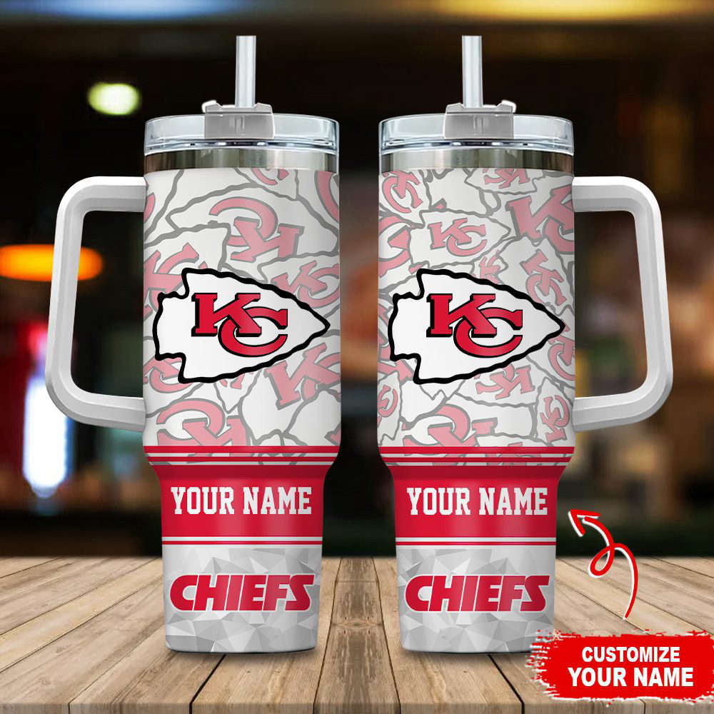 Kansas City Chiefs NFL Stanley Tumbler 40oz Gift for Fans