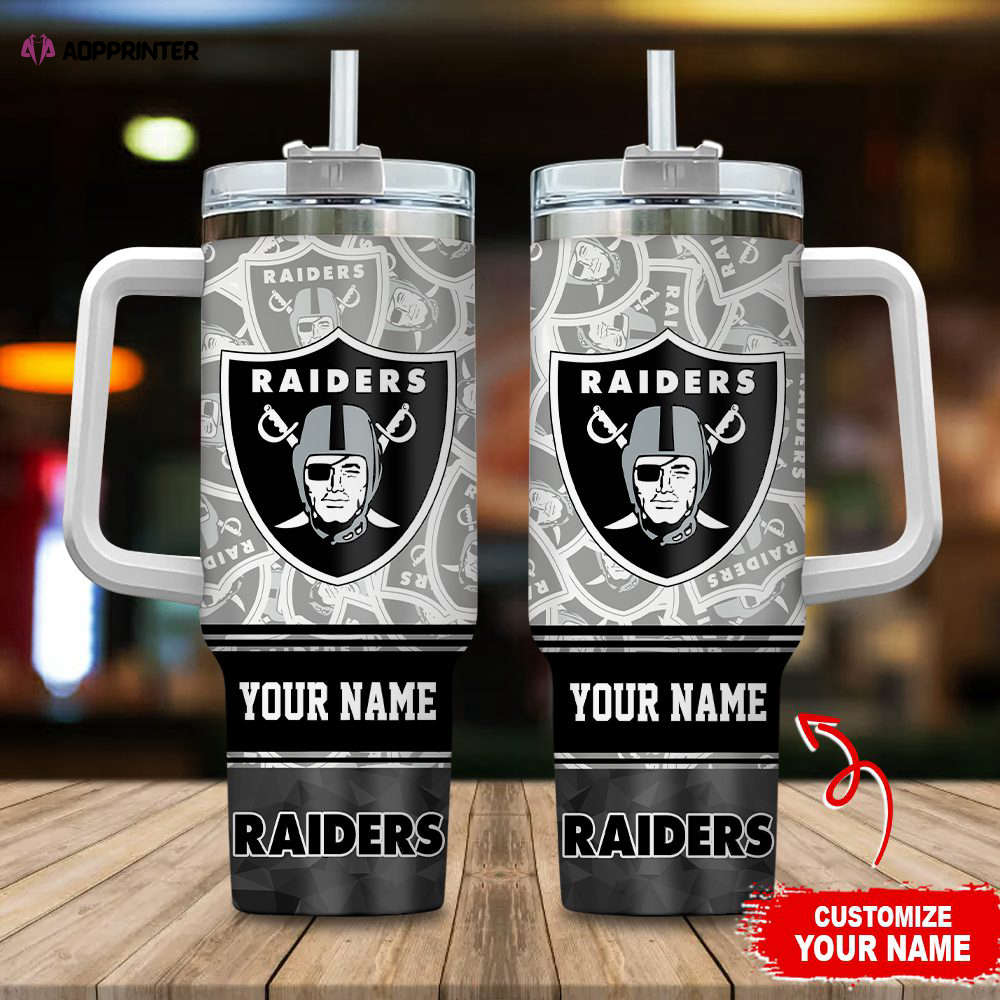 Las Vegas Raiders NFL Stanley Tumbler 40oz Gift for Fans