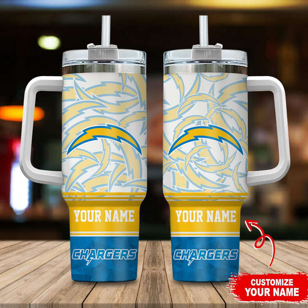 Los Angeles Chargers NFL Stanley Tumbler 40oz Gift for Fans