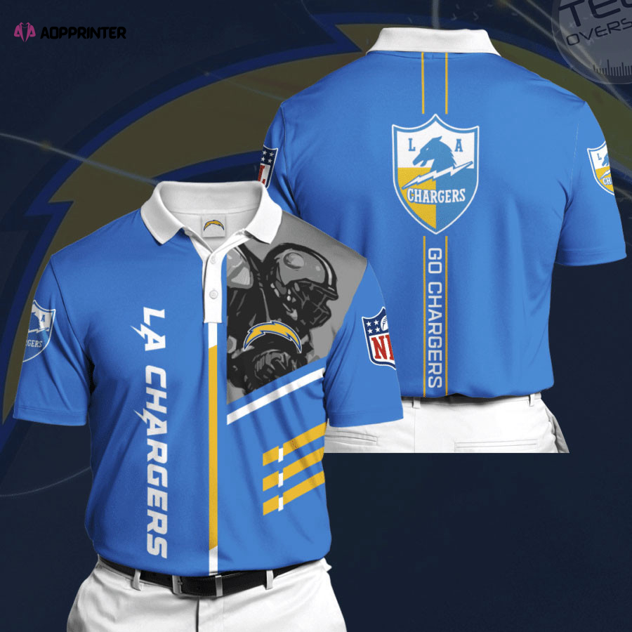 Los Angeles Chargers Polo 3D