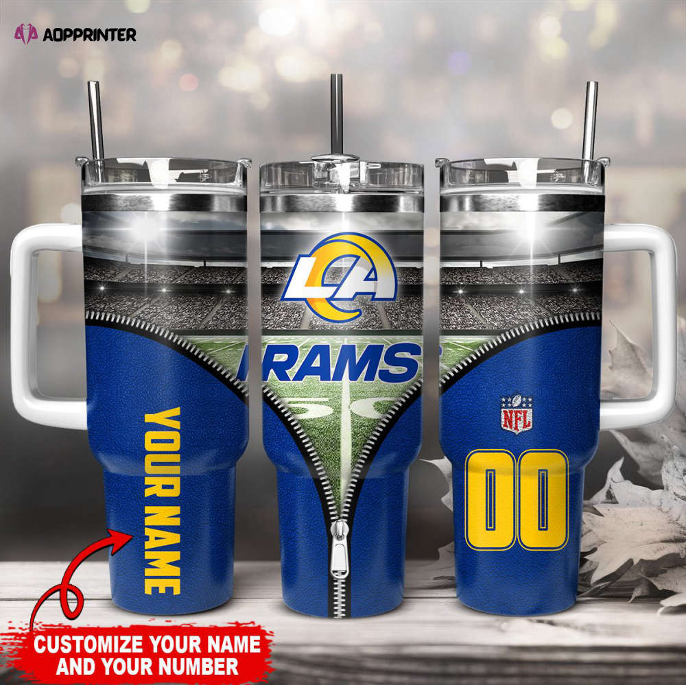 Los Angeles Rams NFL 40oz Stanley Tumbler Gift for Fans