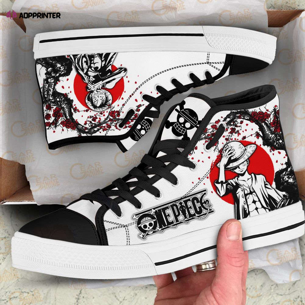 New York Yankees MLB Baseball Custom Canvas High Top Shoes