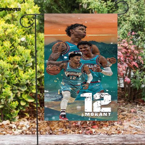 Los Angeles Lakers 23 Lebron James v51 Double Sided Printing   Garden Flag Home Decor Gifts