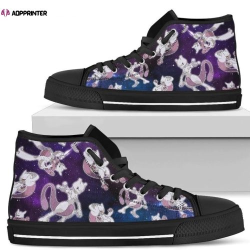 Mewtwo High Top Shoes Custom For Fans Pokemon