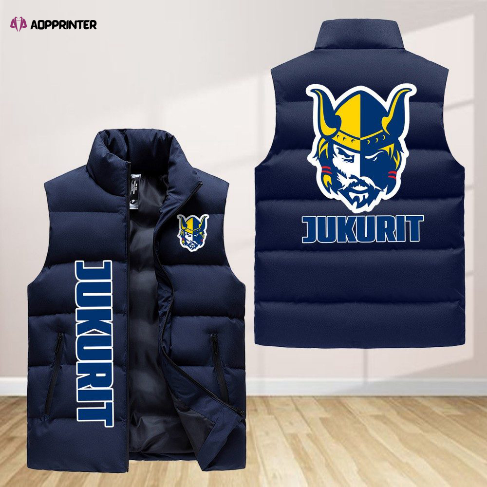 Mikkelin Jukurit Sleeveless Puffer Jacket Custom For Fans Gifts