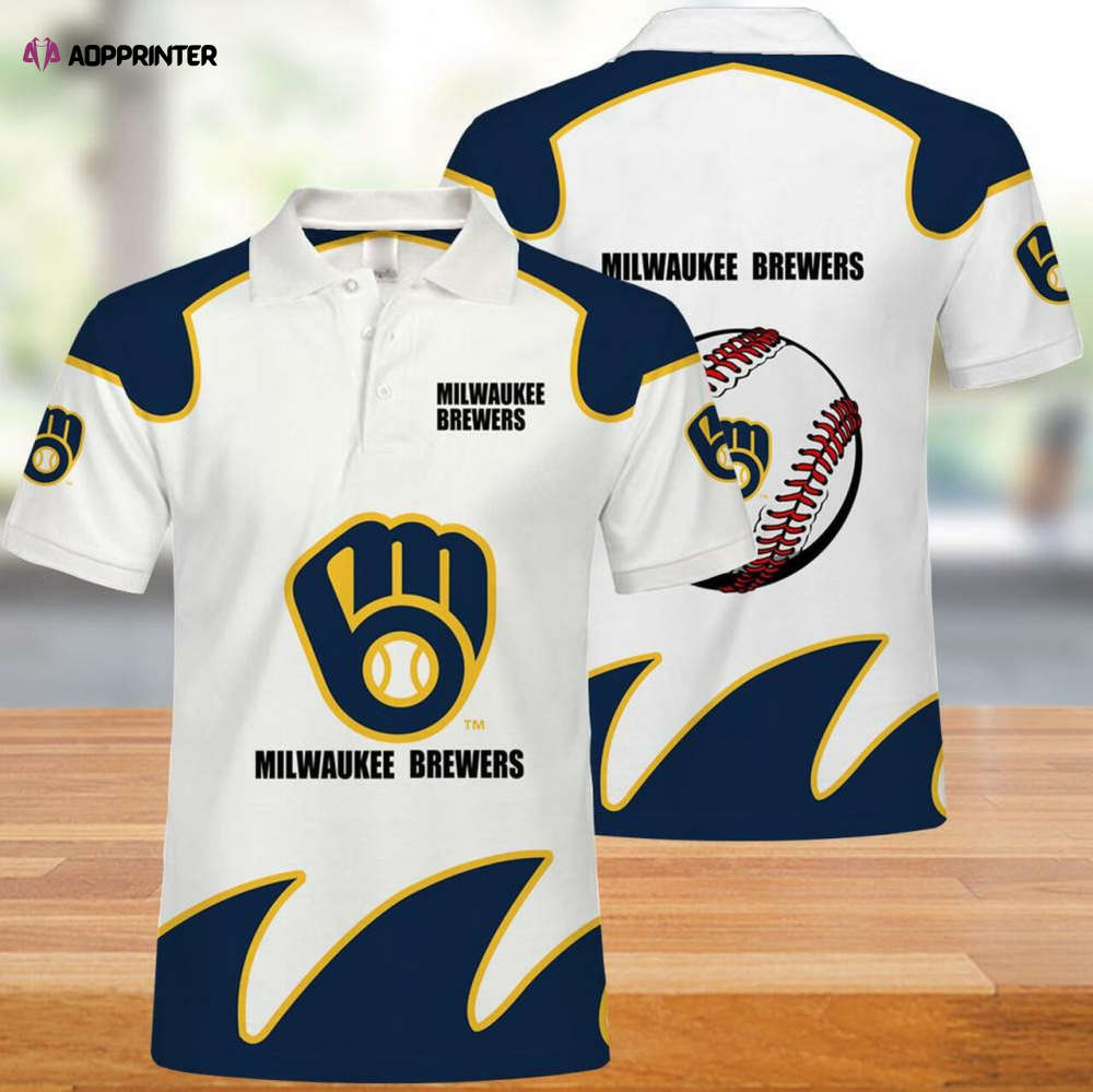 Milwaukee Brewers Polo Shirt V2