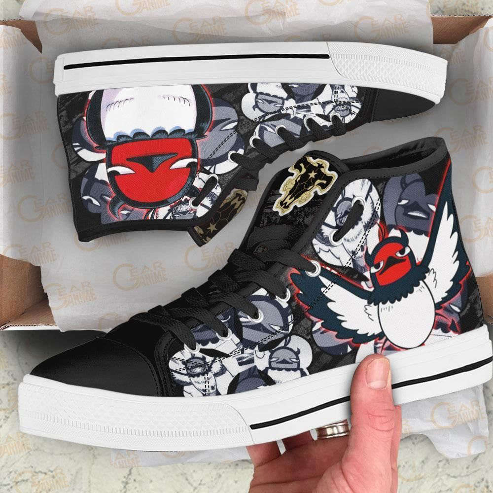 Nero High Top Shoes Custom Black Clover Anime For Fans