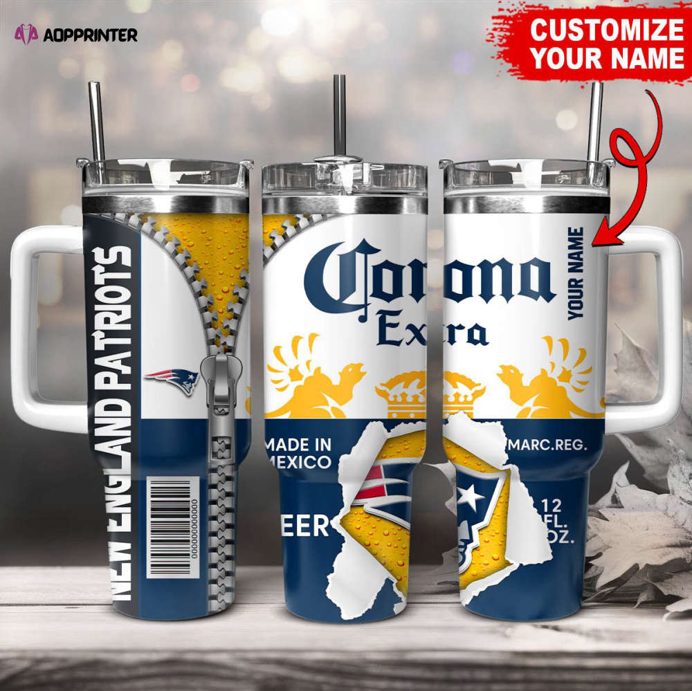 Pittsburgh Steelers NFL Corona Extra Personalized Stanley Tumbler 40Oz Gift for Fans