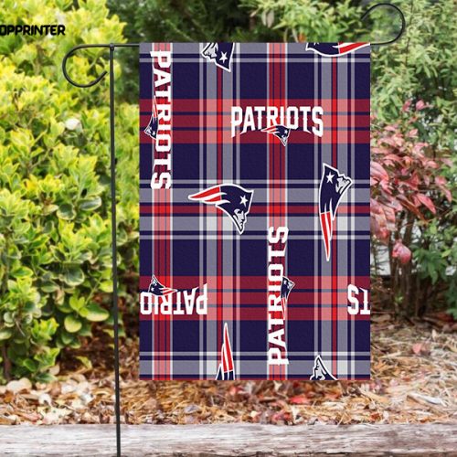 New England Patriots9 Double Sided Printing   Garden Flag Home Decor Gifts