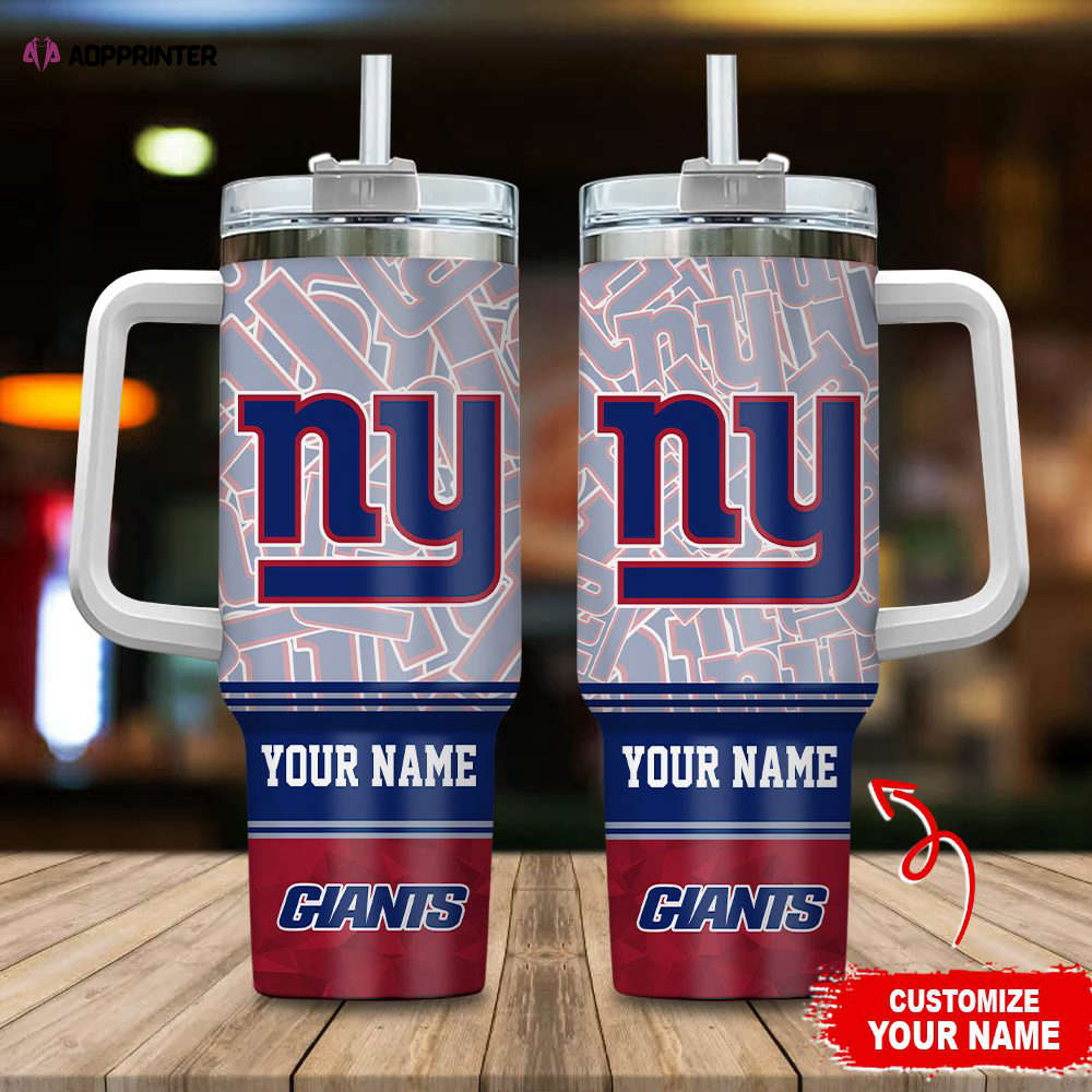 New York Giants NFL Stanley Tumbler 40oz Gift for Fans