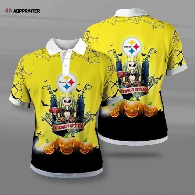 Pittsburgh Steelers Halloween Polo Shirt 6475