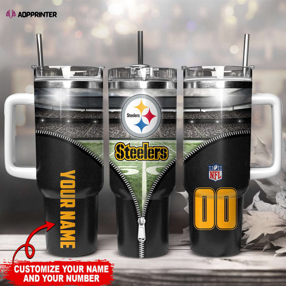 Pittsburgh Steelers NFL 40oz Stanley Tumbler Gift for Fans
