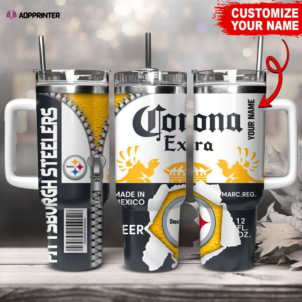 New England Patriots NFL Corona Extra Personalized Stanley Tumbler 40Oz Gift for Fans