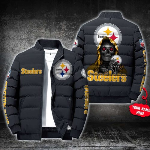 Pittsburgh Steelers Puffer Jacket For Fans PJ002