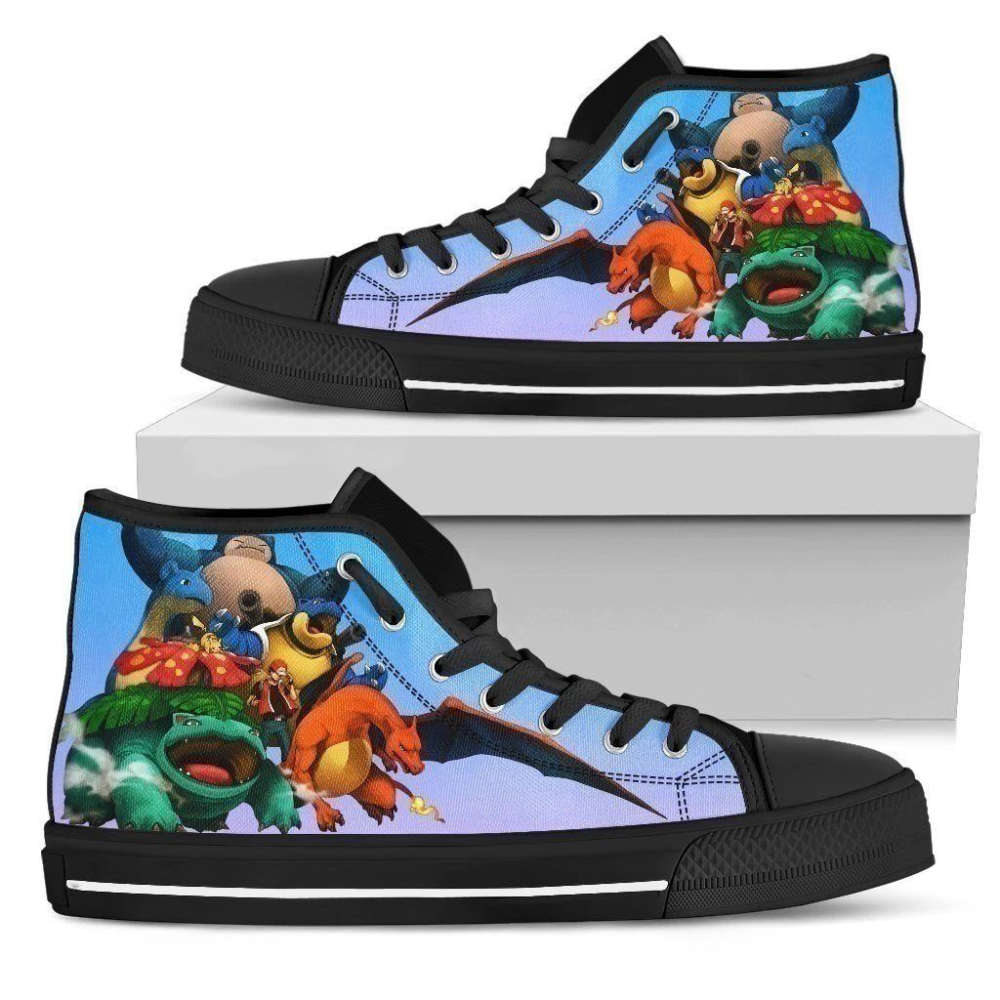 Pokemon High Top Shoes Custom For Fans