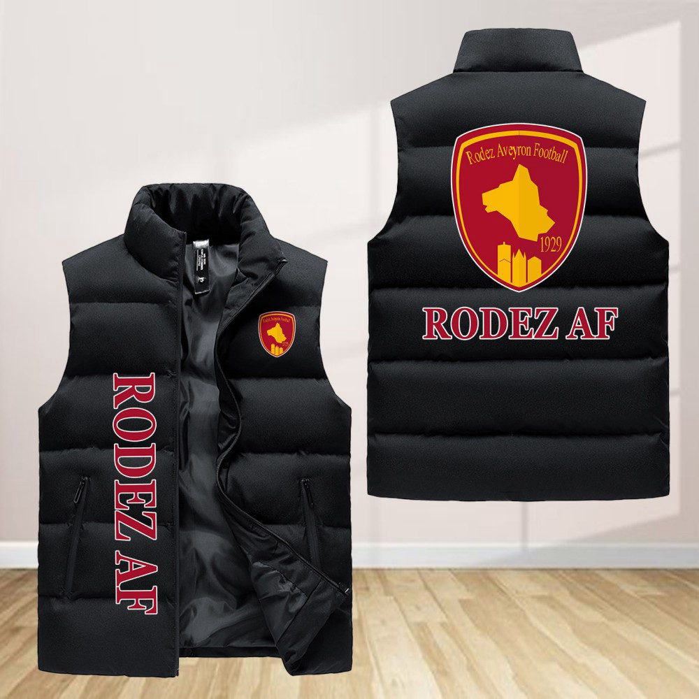 Rodez Af Sleeveless Puffer Jacket Custom For Fans Gifts