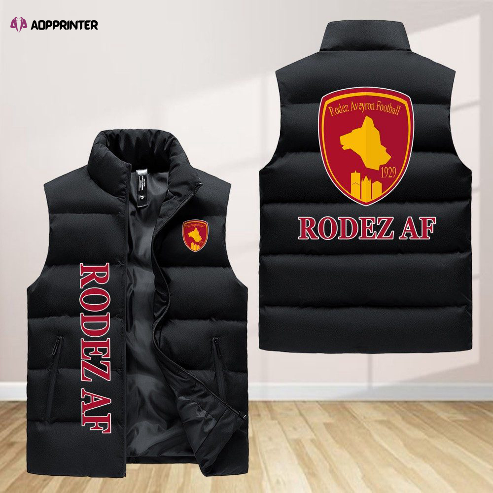 Rodez Af Sleeveless Puffer Jacket Custom For Fans Gifts