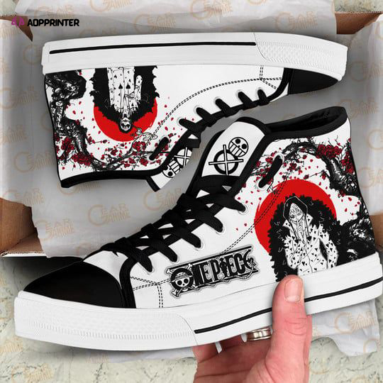 Rosinante High Top Shoes Japan Style For Fans One Piece Anime