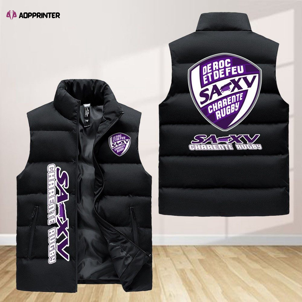 Sa Xv Charente Sleeveless Puffer Jacket Custom For Fans Gifts