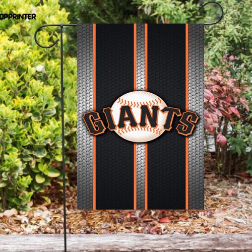 San Francisco Giants Art 13 Double Sided Printing   Garden Flag Home Decor Gifts