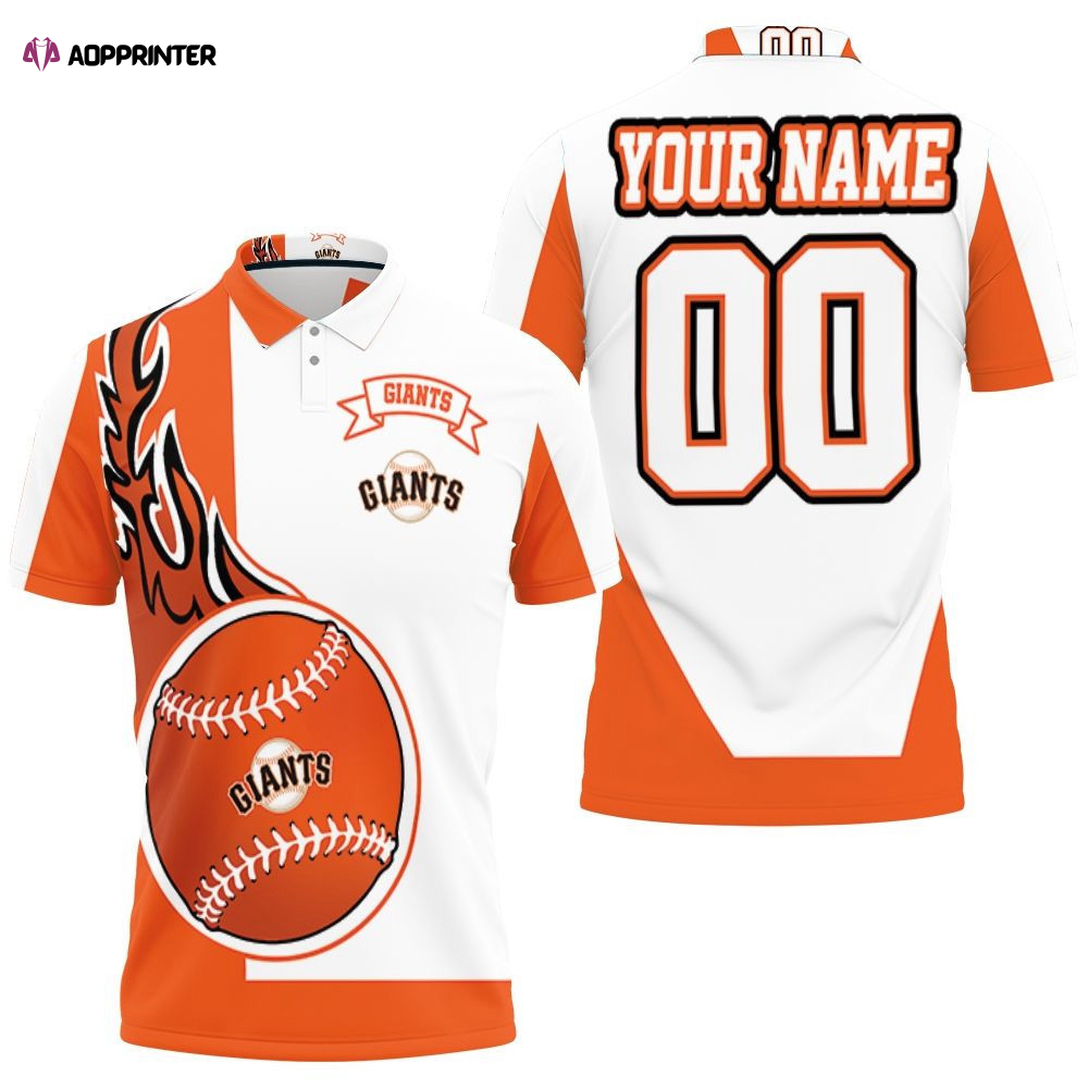 San Francisco Giants Personalized 3D Gift for Fans Polo Shirt