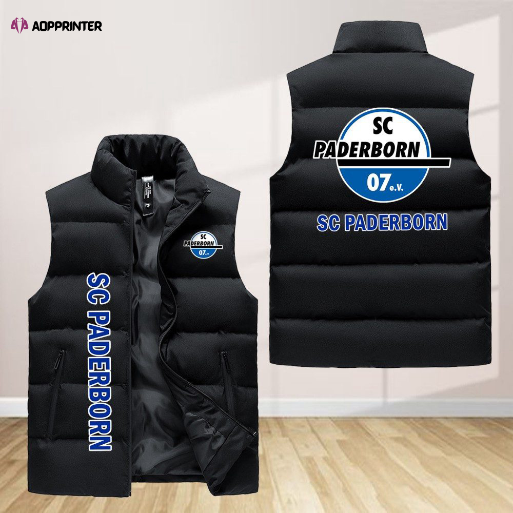 Sc Paderborn Sleeveless Puffer Jacket Custom For Fans Gifts