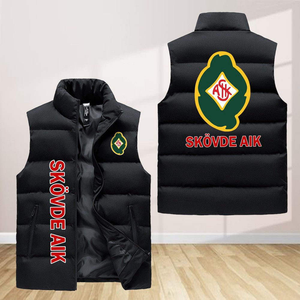 Skovde Aik Sleeveless Puffer Jacket Custom For Fans Gifts