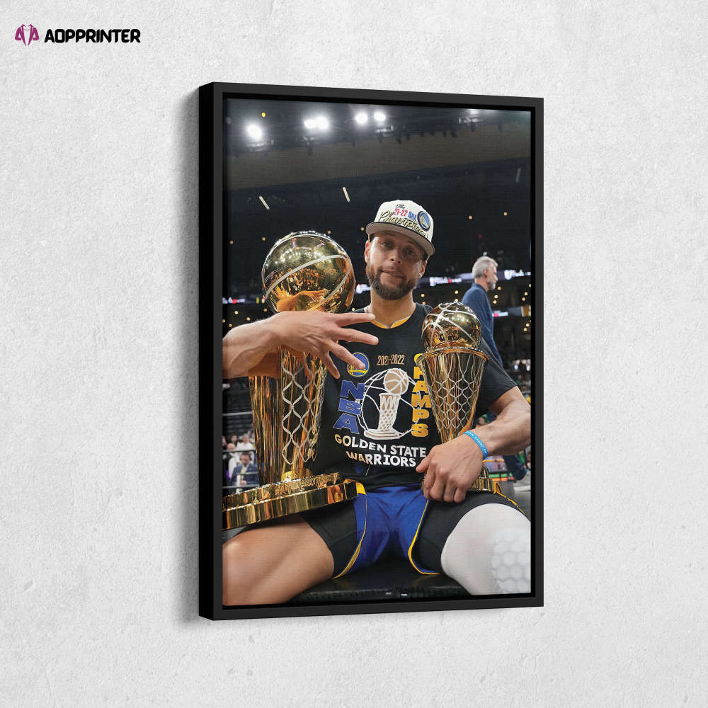 Stephen Curry Poster NBA Champion Poster MVP Golden State Warriors