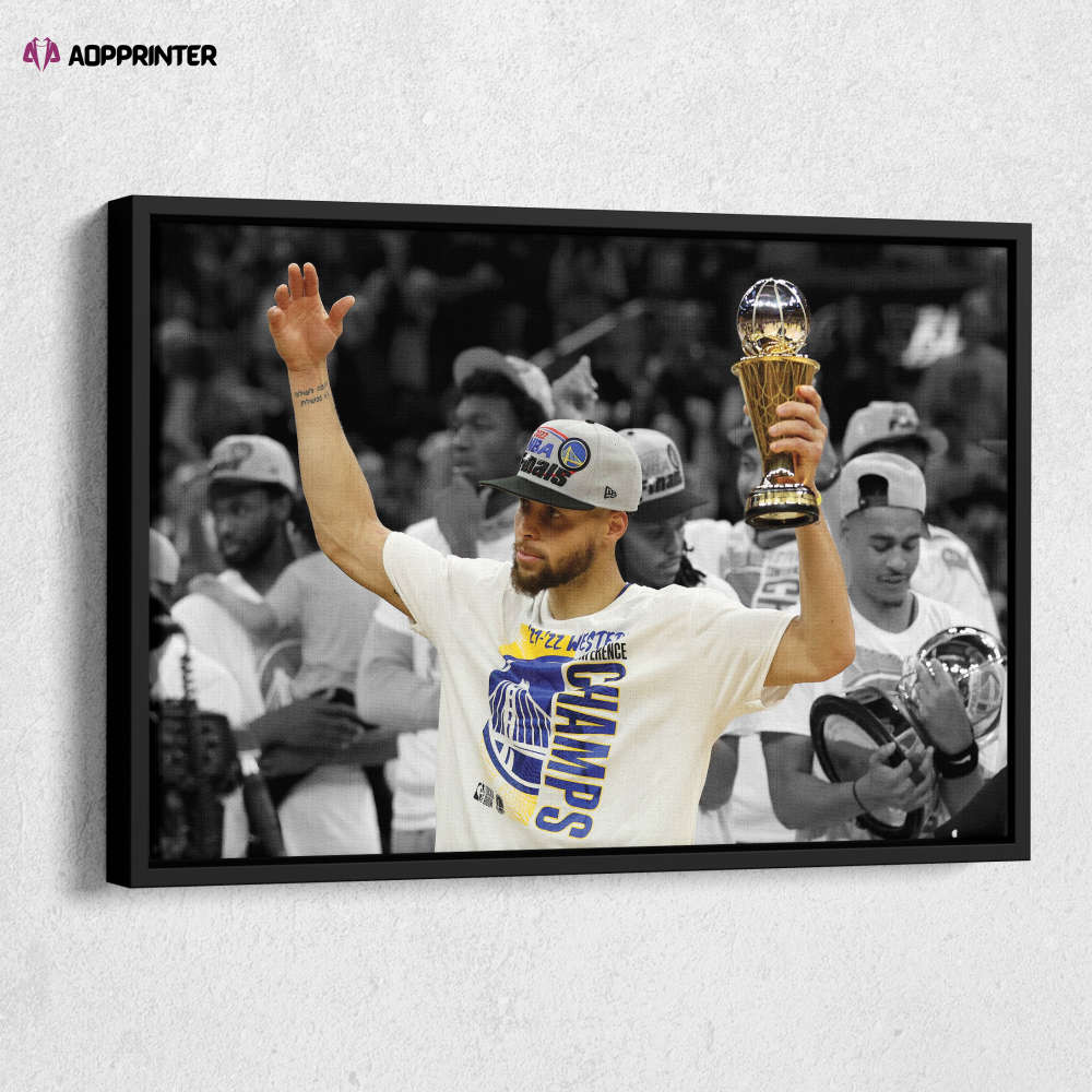 Stephen Curry Poster With Cup Golden State Warriors
