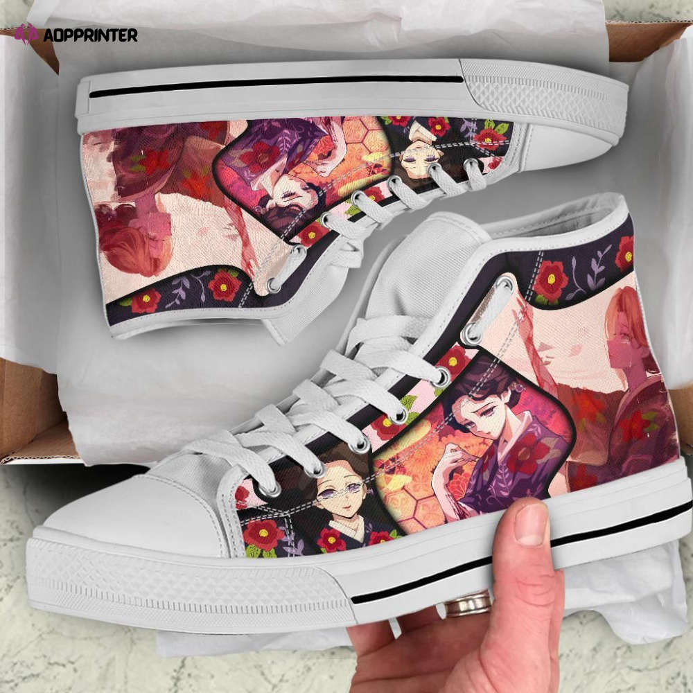 Tamayo High Top Shoes Custom For Fans Demon Slayer Anime