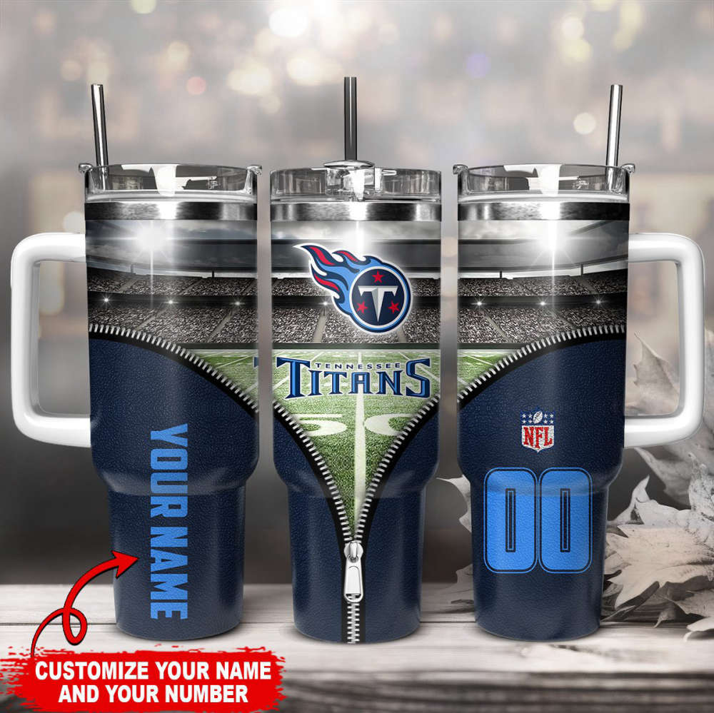 Tennessee Titans NFL 40oz Stanley Tumbler Gift for Fans