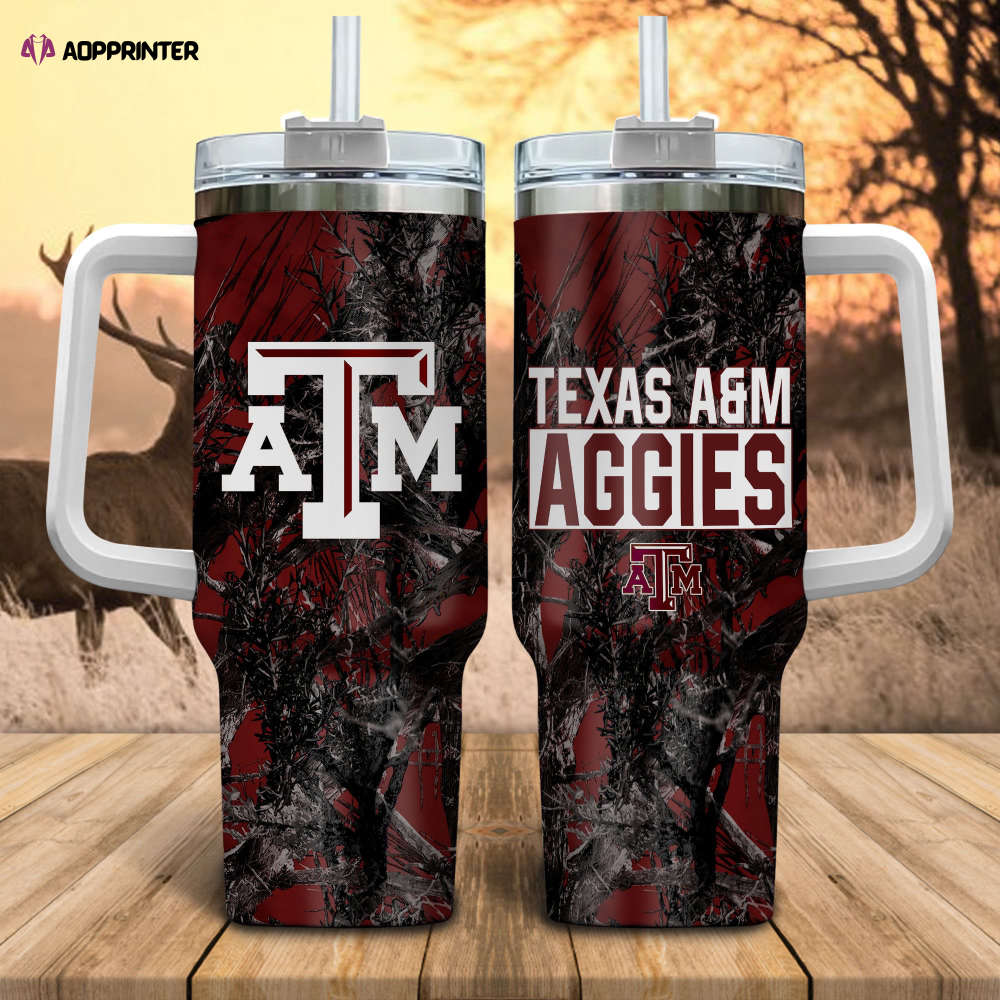 South Carolina Gamecocks NCAA Hunting Personalized Stanley Tumbler 40oz Gift for Fans