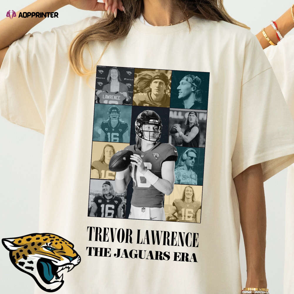 Trevor Lawrence Unisex Comfort Colors Shirt Christmas Gifts Jacksonville Jaguars Football Jaguars Football The Jaguars Era