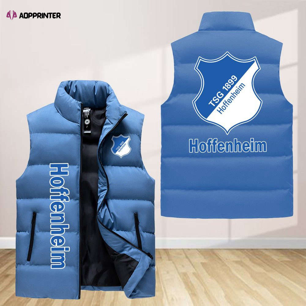 Tsg Hoffenheim Sleeveless Puffer Jacket Custom For Fans Gifts