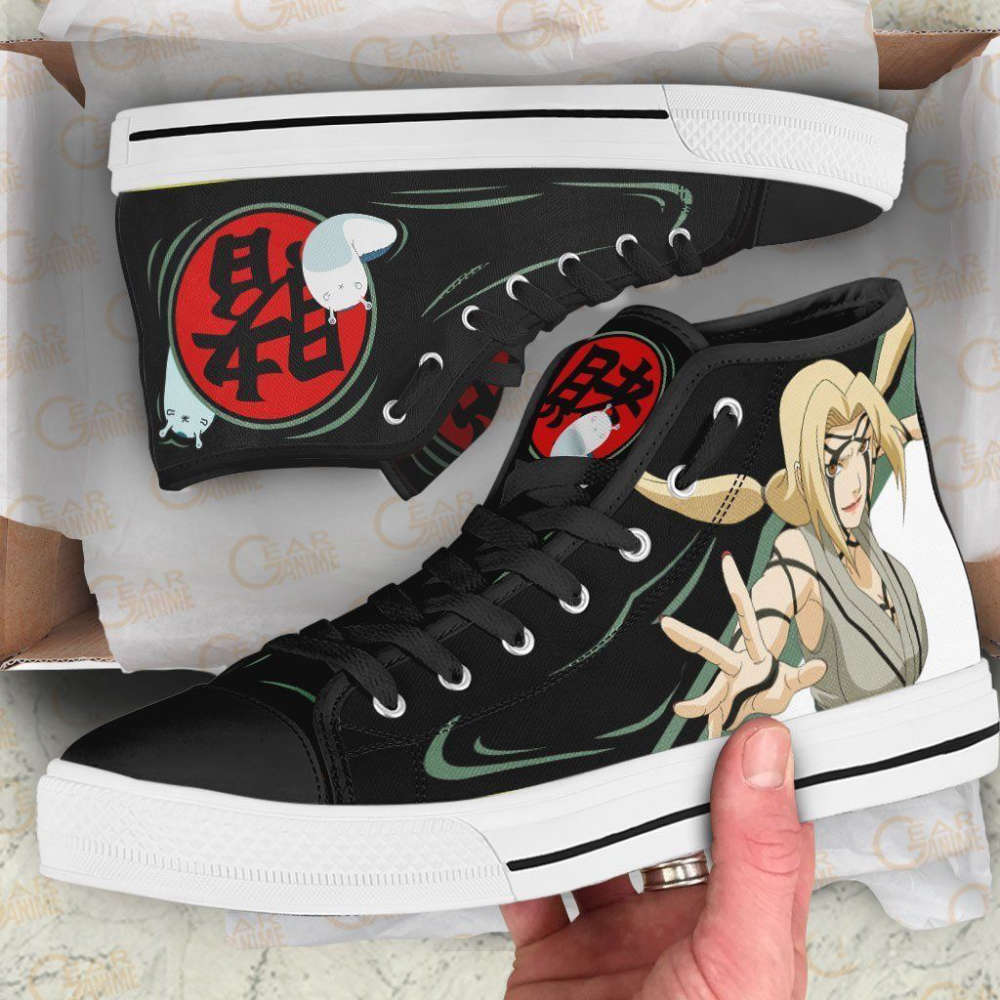 Tsunade Hokage High Top Shoes Custom Naruto Anime For Fans