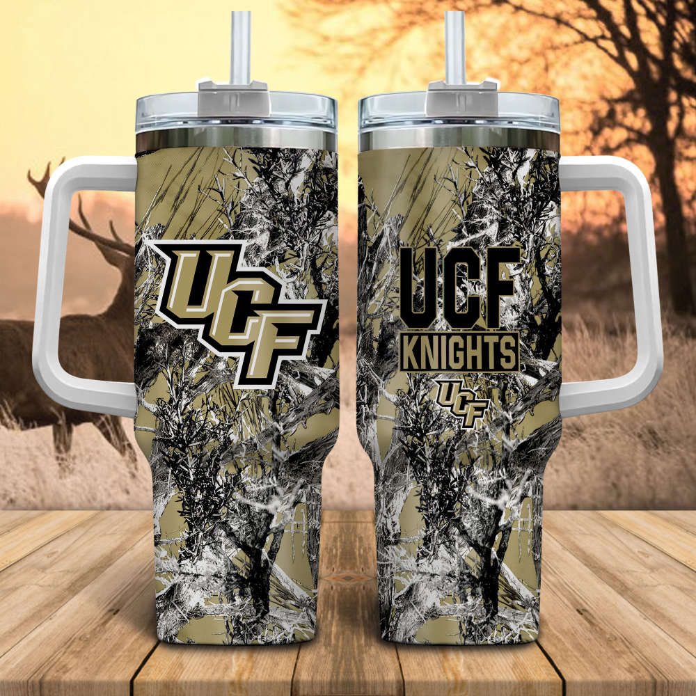 UCF Knights NCAA Hunting Personalized Stanley Tumbler 40oz Gift for Fans