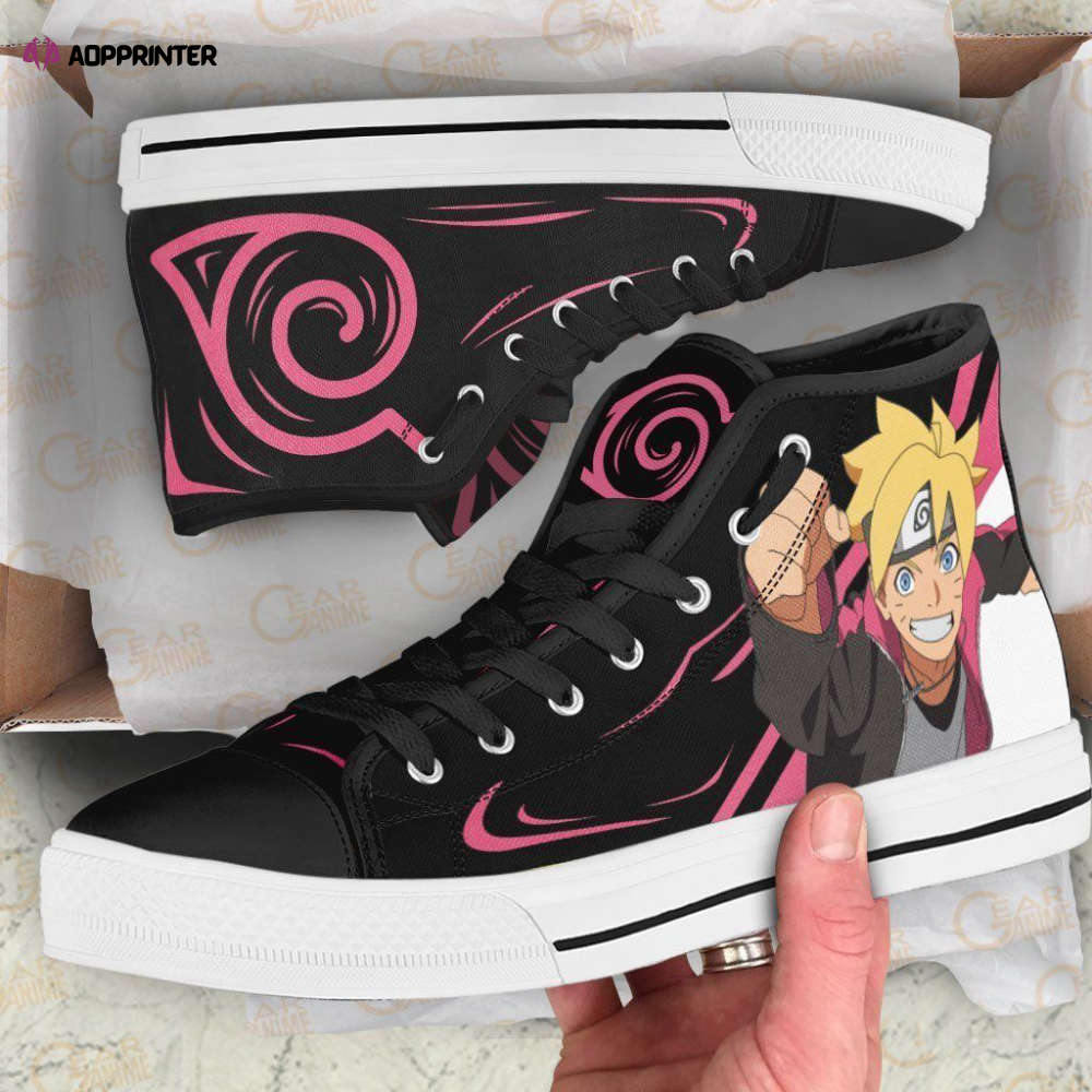 Tobi High Top Shoes Custom Naruto Anime For Fans