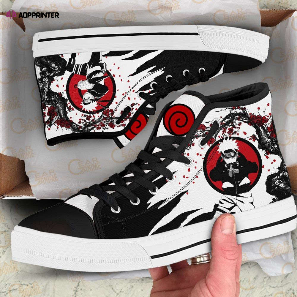 Uzumaki Naruto High Top Shoes Custom Naruto Anime Japan Style For Fans