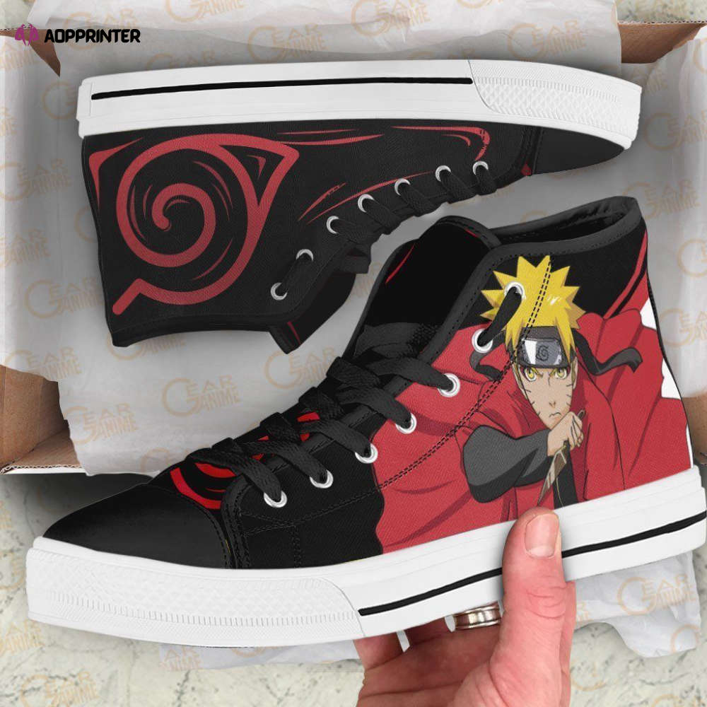 Akatsuki Pain High Top Shoes Custom Naruto Anime For Fans