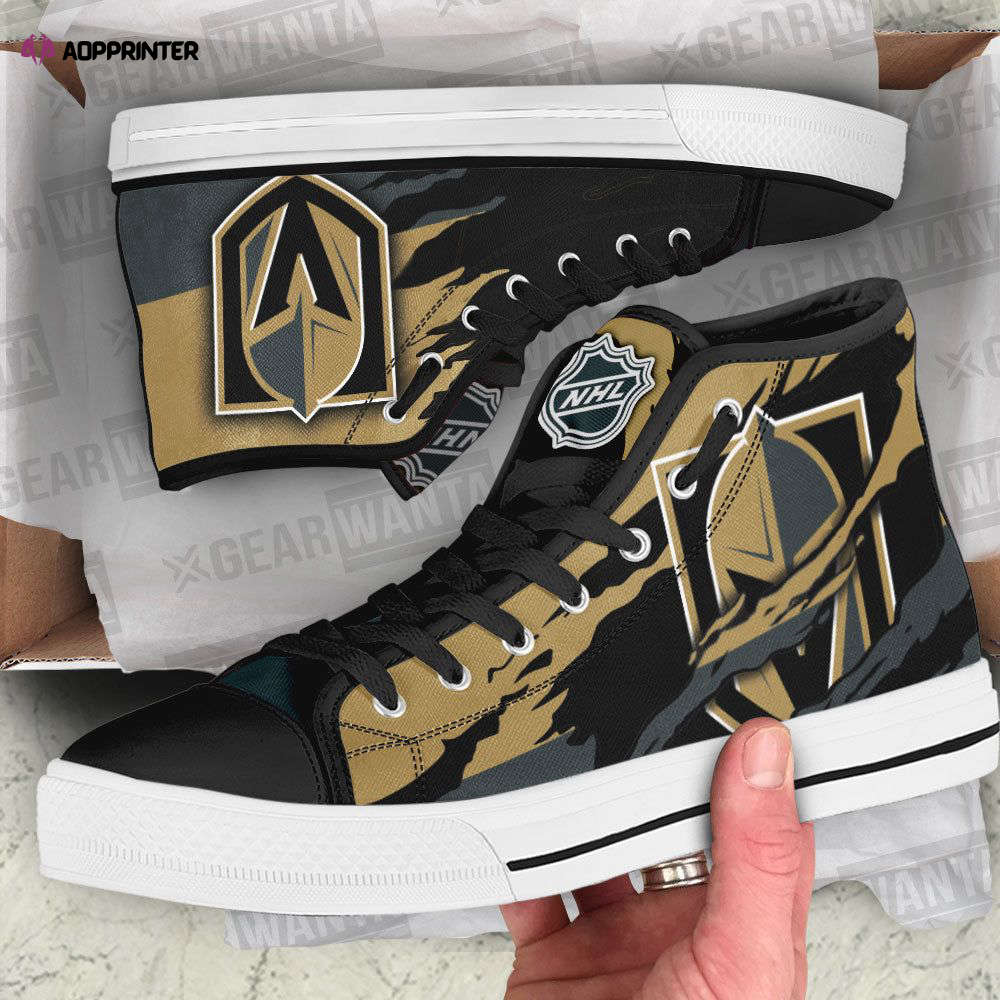 Vegas Golden Knights High Top Shoes Custom For Fans